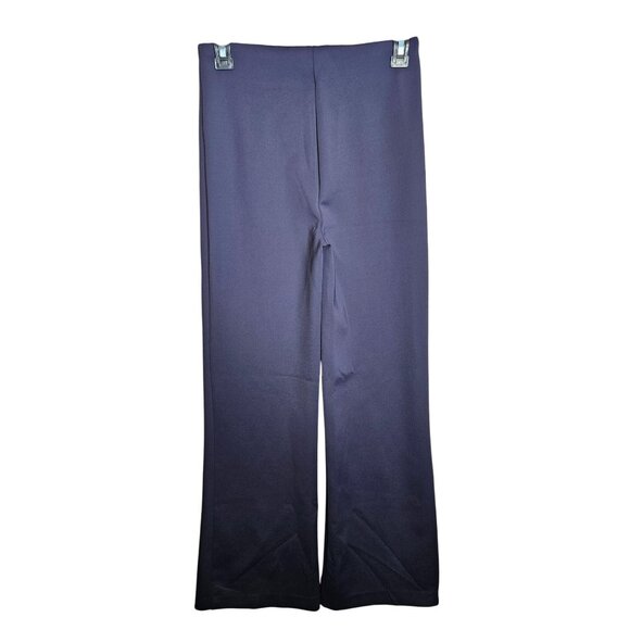 Elie Tahari Womens XS Blue Flat Front High Waist Wide-Leg Pants Careerwear - Picture 3 of 11